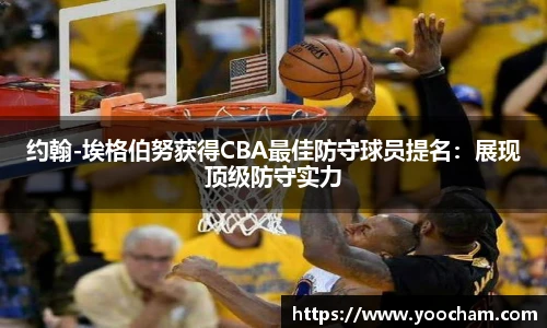 约翰-埃格伯努获得CBA最佳防守球员提名：展现顶级防守实力